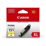 Cartucho De Tinta Canon Cli-151 Xl Amarillo