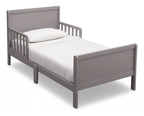 Cama Camita De Madera Infantil Gris  Fancy Delta Children