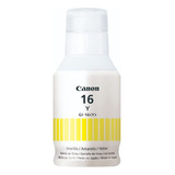 Botellas De Tinta Canon Gi-16 Maxify Gx6010 Gx7010 Tinta Amarillo