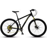 Bicicleta 1x12v Aro 29 Mtb Colli Essenza Gold Hidraulico Cor Preto