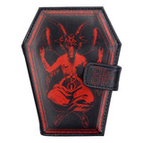 Kreepsville 666 Goathead Satanic Baphomet Coffin Wallet