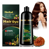 Shampoo Profissional De Tintura De Cabelo Orgânico E Natural