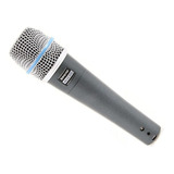 Microfone Shure Beta 57a Instrumentos E Vocal Supercardióide