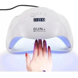 Secadora De Uñas Sun X 54w Profesional Pantalla Temporizador