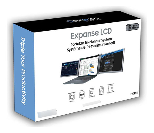 Expanse Lcd- Portable Tri-monitor System