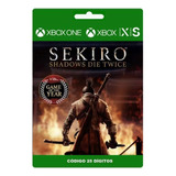 Sekiro Shadows Die Twice Ed. Jogo Do Ano Xbox - 25 Dígitos
