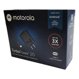 Cargador Motorola 20w Turbo Power Moto G9 Power Original