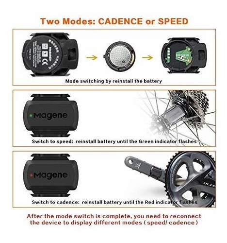Magene S3 Sensor Velocidad Cadencia Para Bicicleta Ant Foto 4