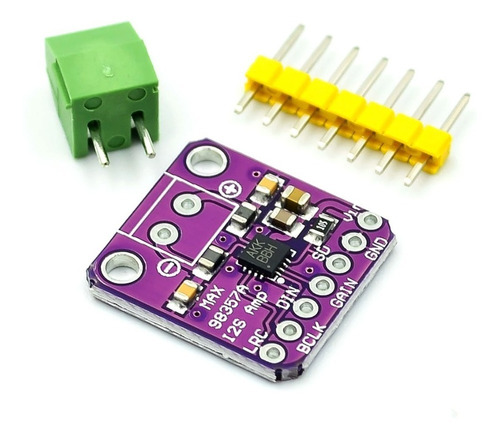 Amplificador Clase D Max98 I2s 3w Arduino Raspberry Esp32