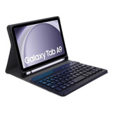 Funda Teclado Español Ñ Para Samsung Galaxy Tab A9 8.7