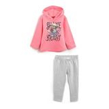 Conjunto Elian Bebê Infantil Feminino Moletom Inverno P M G