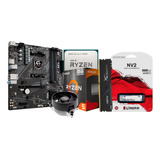 Kit Upgrade Ryzen 5 5600g + B550m + 16gb Ddr4 + Ssd 500gb M2