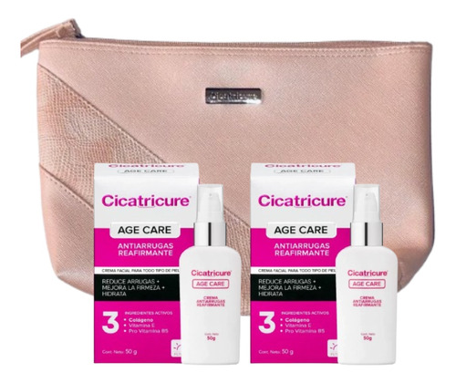 Pack Cicatricure Age Care Antiarrugas Reafirmante + Regalo