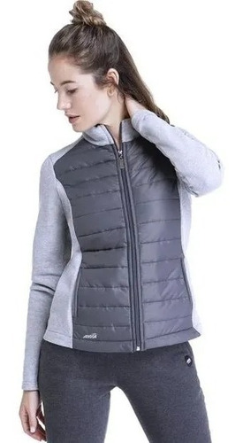 Campera De Abrigo Avia Combinada Con Matelase Dama 50-511