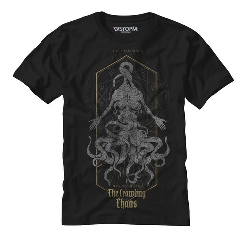 Playera De Lovecraft  Marca Distopia