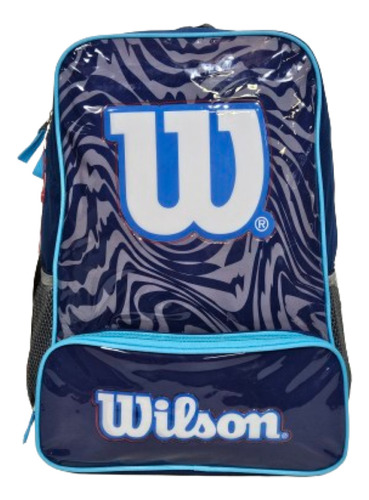 Mochila Wilson Original Escolar Resistente Bolsillo Botella