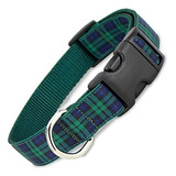 Blackwatch Plaid Collar Del Perro Perros Grandes 35 60 Libr