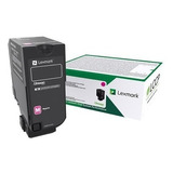 Cartucho De Toner Vacio Lexmark 74c4sm0 Magenta Original 