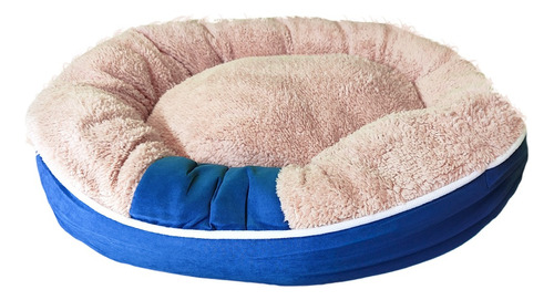 Cama Confort Felpa Mascota Suave Anti Estres Mediano