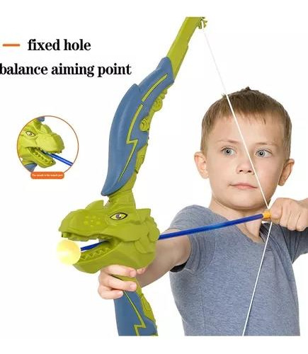 Set De Arco Y Flecha De Dinosaurio Juguete Para Niños