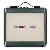 Cubo Amplificador Borne F60 Para Guitarra Verde 15w 6 Pol