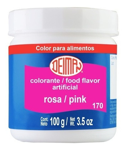 Colorante Vegetal Comestible Rosa 100g