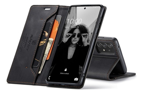 Funda Para Xiaomi  Magnética Cuero Soporte Con Cartera