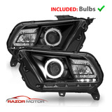 Par Faro Negro Led Ford Mustang Gt 2010 4.6l