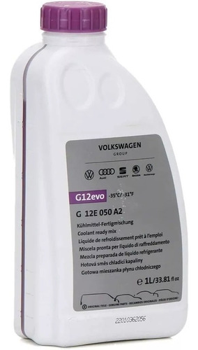 G12 Liquido Refrigerante Evo Original Volkswagen Deposito 