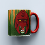 Taza Cerámica He-man Battlecat Motu Ur Retro Filmation