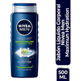 Jabón Corporal Líquido Nivea Men Maximum Hydration 500 Ml