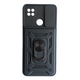 Xiaomi Redmi 9c Carcasa + Vidrio Military Camshield