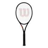 Raqueta Tenis - Burn 100 Cv - Wilson Color Gris Oscuro Tamaño Del Grip 4 1/4