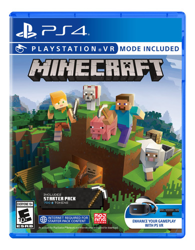 Videojuego Playstation 4 Minecraft Starter Collection