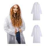 Poncho De Lluvia Impermeable Unisex, 2 Piezas