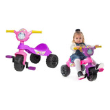 Triciclo Ticotico Velotrol C/ Pedal Infantil Menina Até 25kg