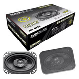 Bocinas  4x6  200w  /30 Rms  Audio Black