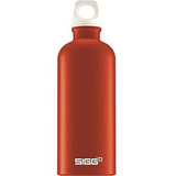 Sigg Elements Metal Water Bottle, Orange/red