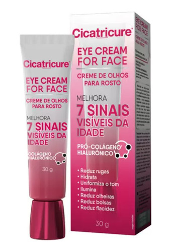 Cicatricure Creme De Olhos Anti Idade Hialurônico 30g