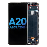 Modulo Compatible Samsung Galaxy A20 / A205 Con Marco