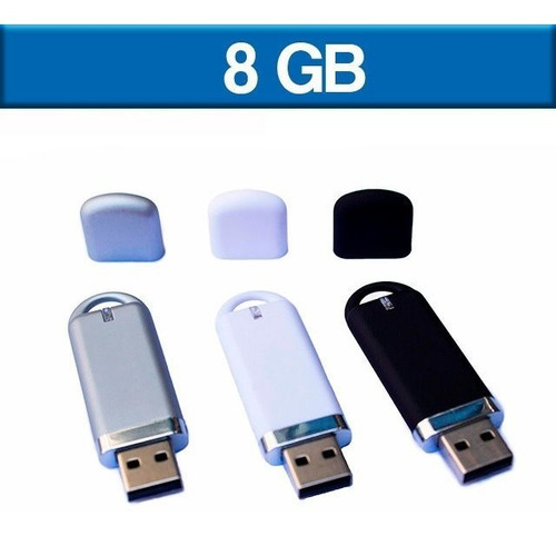 Usb Memoria 8gb Luxury Curve Logo Publicidad Ut Usb002