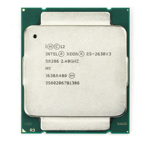 Processador Gamer Intel Xeon E5-2630 V3 Bx80644e52630v3  De 8 Núcleos E  3.2ghz De Frequência