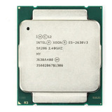 Processador Gamer Intel Xeon E5-2630 V3 Bx80644e52630v3  De 8 Núcleos E  3.2ghz De Frequência