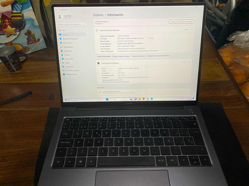 Laptop Huawei 14 Amd Ryzen 5 2.10 Ghz