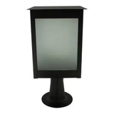 Lampara Farol Poste O Columna 1 Luz  2004 + Base Para Amurar