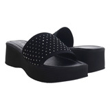 Sandalias De Plataforma Slip On Brillos Erez