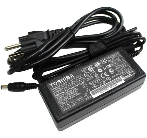 Cargador Original Toshiba Satellite 19v 3.42a 65w Oferta!