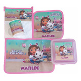 Set Jardín Personalizado Con Taza + Lunchera + Toalla