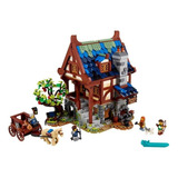 Brinquedo Lego Ideas Ferreiro Medieval Com 2164 Peças 21325