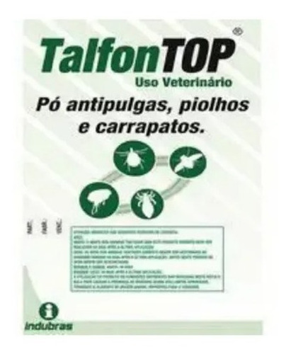 Talfon Top - Pó Antipulgas/carrapatos E Piolhos -pacote 1kg